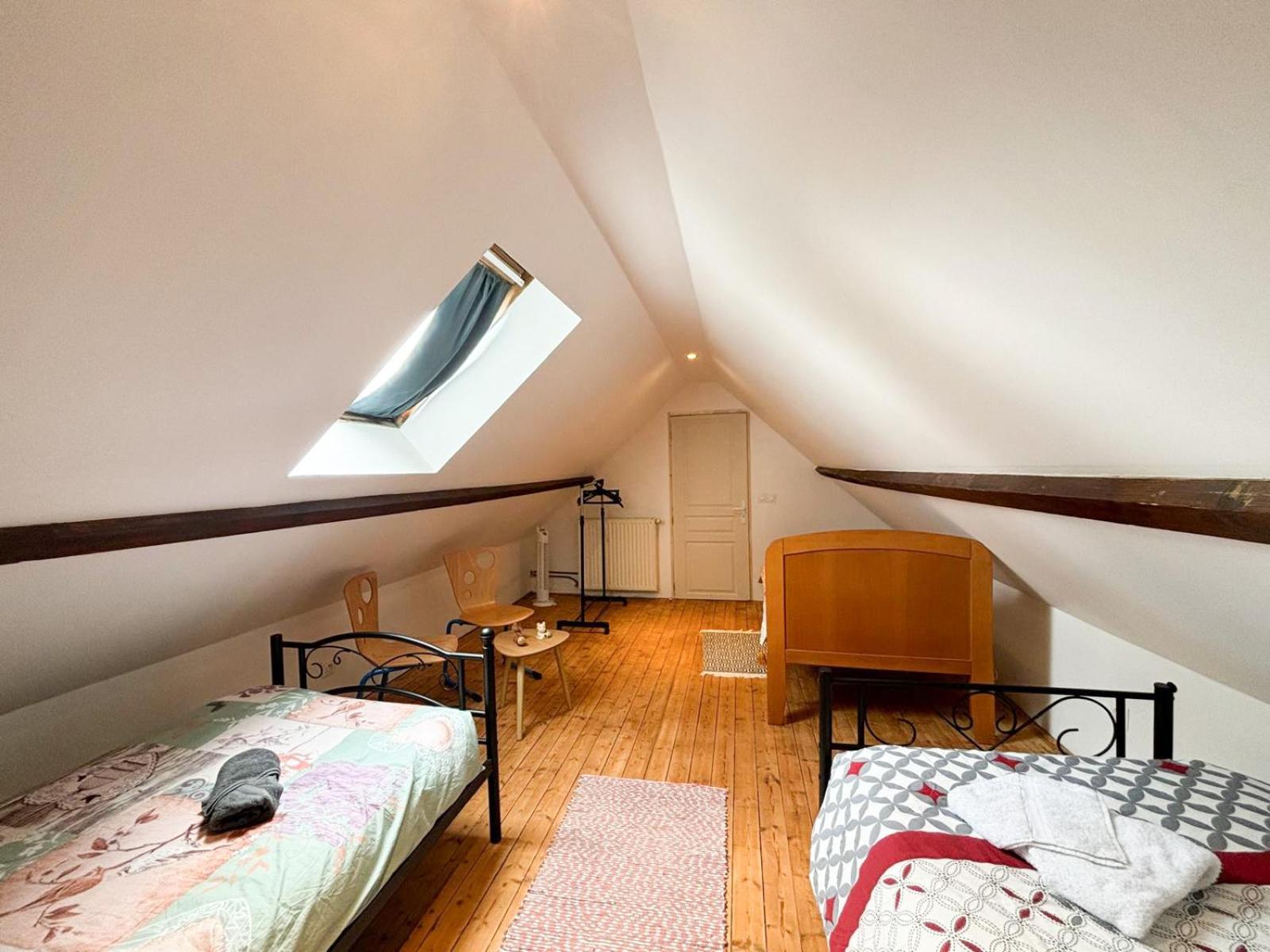 Maison A La Campagne Pour 7 Pers, Wifi Et Parking Aube  Luaran gambar