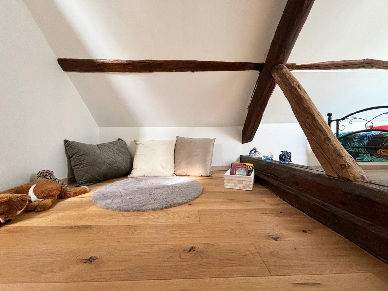 Maison A La Campagne Pour 7 Pers, Wifi Et Parking Aube  Luaran gambar