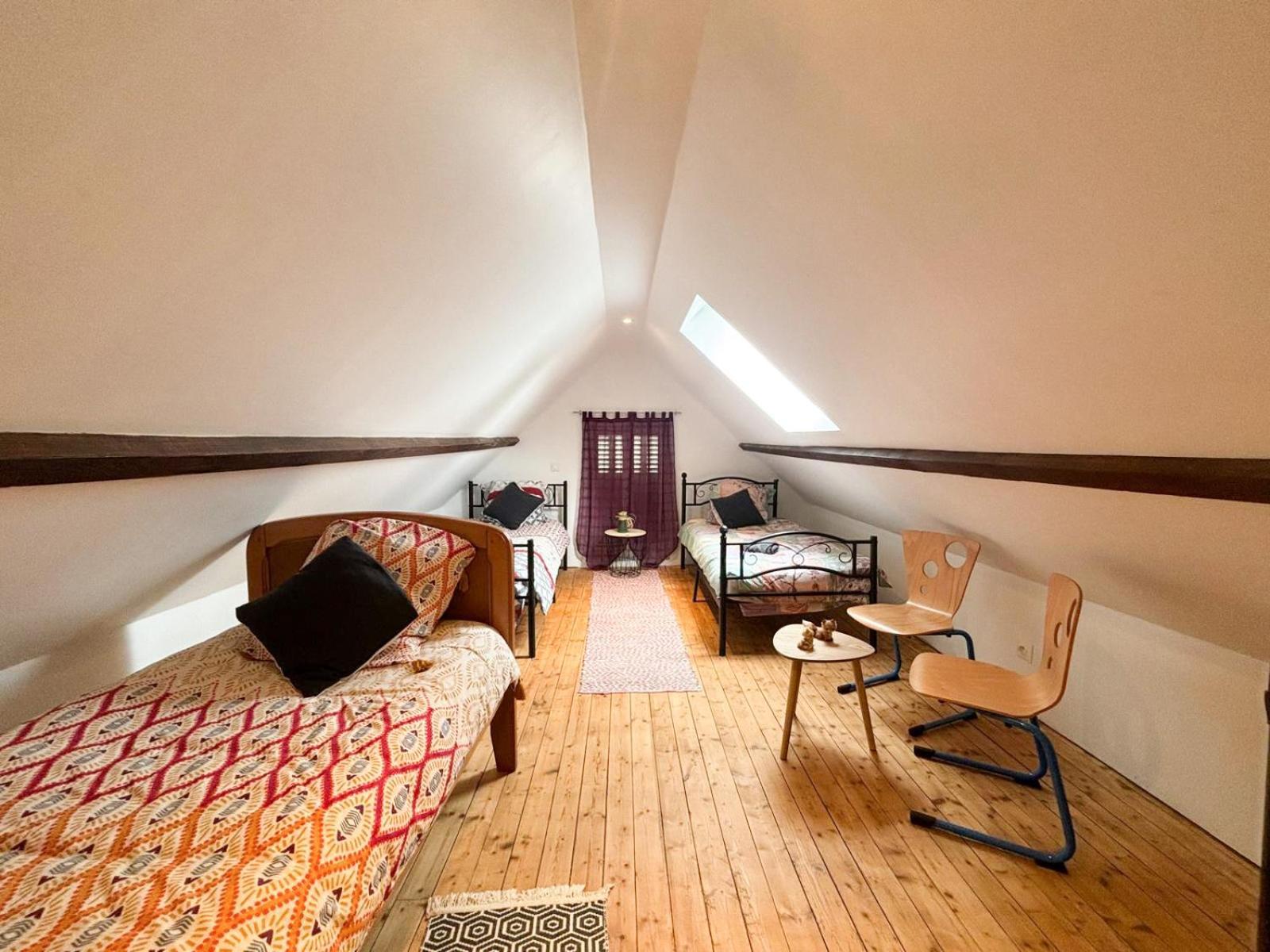 Maison A La Campagne Pour 7 Pers, Wifi Et Parking Aube  Luaran gambar