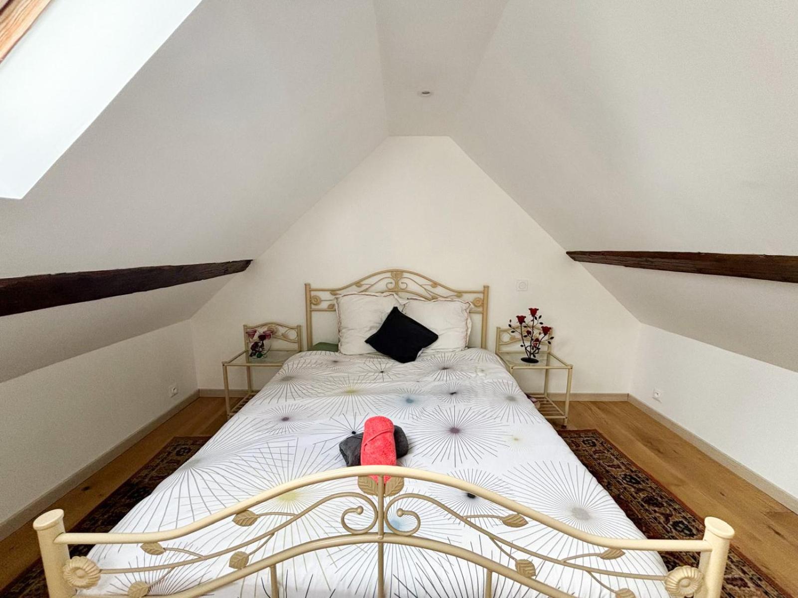 Maison A La Campagne Pour 7 Pers, Wifi Et Parking Aube  Luaran gambar