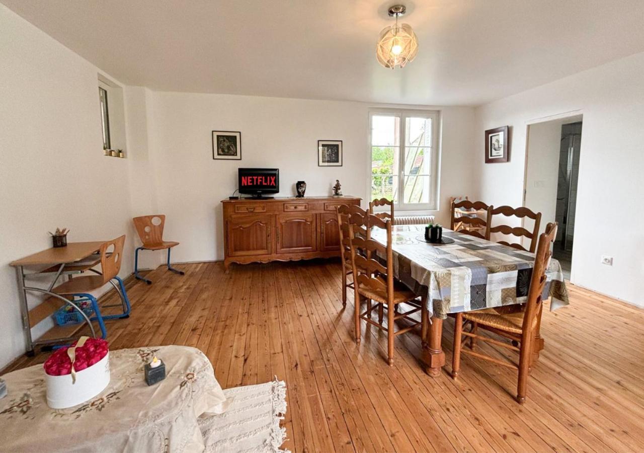 Maison A La Campagne Pour 7 Pers, Wifi Et Parking Aube  Luaran gambar